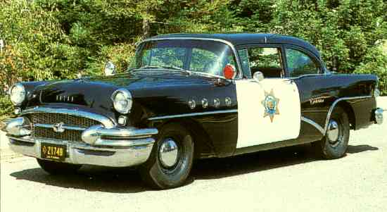 this'54 Buick police car