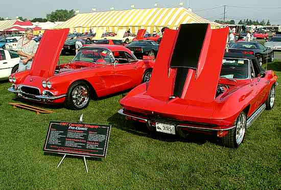 Rich und Barbara Lagasse's Corvettes
