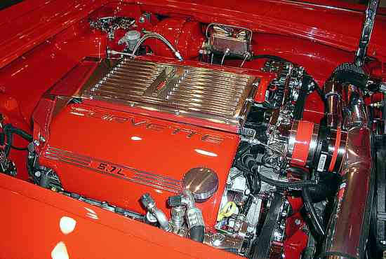Corvette 1962 Motorraum