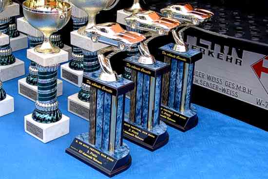 Corvette Pokale der Firma Riekmann