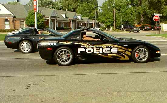 Picture of said Z06 Cop car